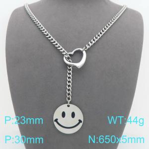 Stainless Steel Necklace - KN298863-Z