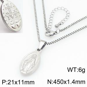 Stainless Steel Necklace - KN299114-Z