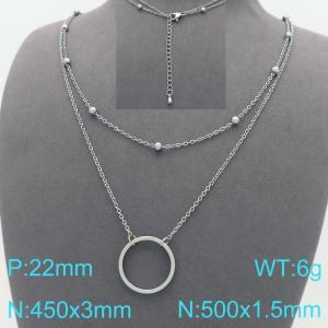 Stainless Steel Necklace - KN299117-Z