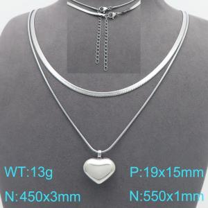 Stainless Steel Necklace - KN299159-Z