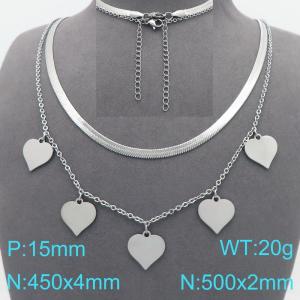 Stainless Steel Necklace - KN299165-Z