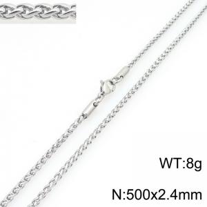 Stainless Steel Necklace - KN299188-Z