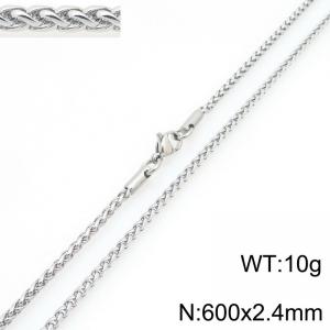 Stainless Steel Necklace - KN299189-Z