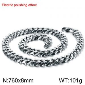 Stainless Steel Necklace - KN299200-Z