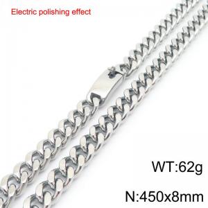 Stainless Steel Necklace - KN299274-Z