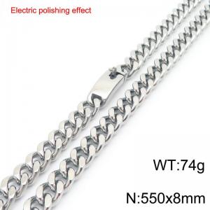 Stainless Steel Necklace - KN299276-Z