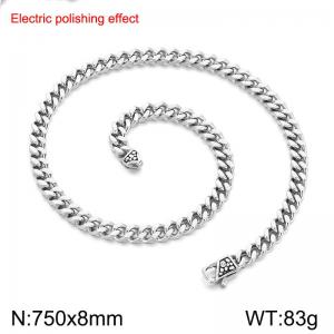 Stainless Steel Necklace - KN299306-Z