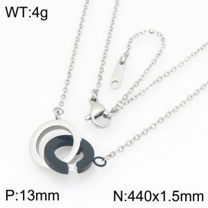 Stainless Steel Necklace - KN299307-GC