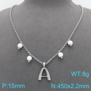 Stainless Steel Necklace - KN299363-Z