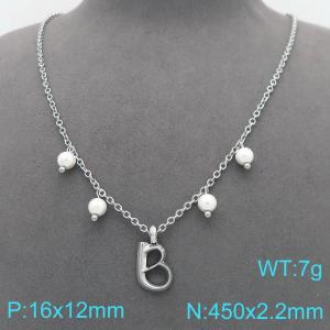 Stainless Steel Necklace - KN299364-Z