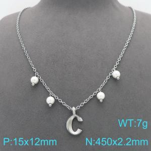 Stainless Steel Necklace - KN299365-Z