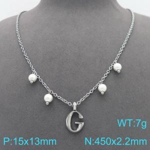 Stainless Steel Necklace - KN299369-Z
