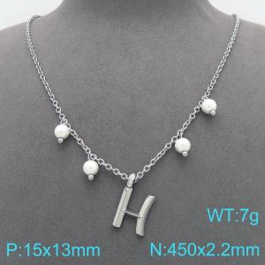 Stainless Steel Necklace - KN299370-Z