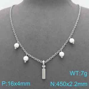 Stainless Steel Necklace - KN299371-Z