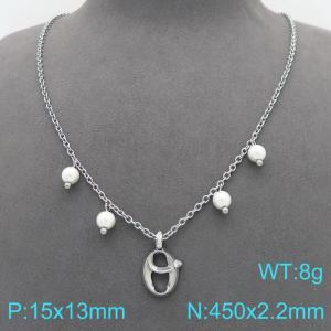 Stainless Steel Necklace - KN299377-Z