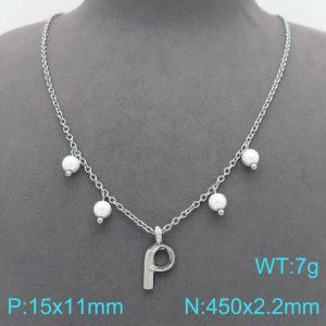 Stainless Steel Necklace - KN299378-Z