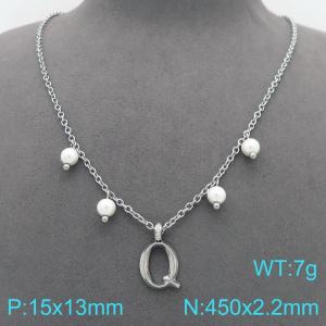 Stainless Steel Necklace - KN299379-Z