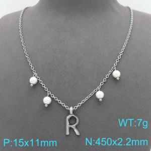 Stainless Steel Necklace - KN299380-Z