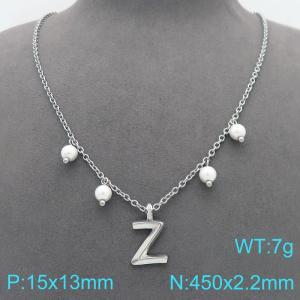 Stainless Steel Necklace - KN299388-Z