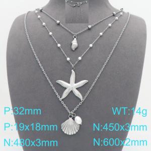 Stainless Steel Necklace - KN299542-Z