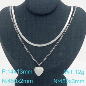Stainless Steel Necklace - KN299621-Z