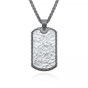 Stainless Steel Necklace - KN299700-WGAS
