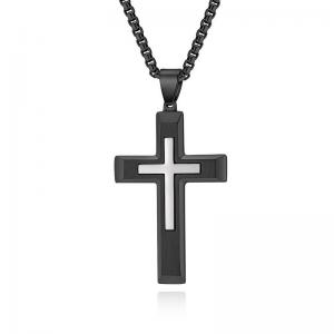 Stainless Steel Necklace - KN299718-WGAS