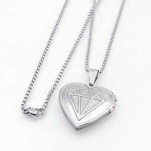 Stainless Steel Necklace - KN299945-TK