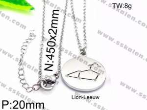 Stainless Steel Necklace - KN30067-Z