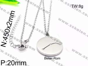 Stainless Steel Necklace - KN30069-Z