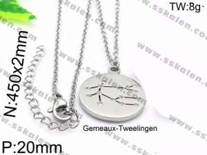 Stainless Steel Necklace - KN30070-Z
