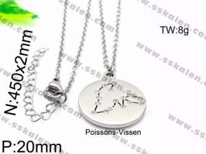 Stainless Steel Necklace - KN30071-Z