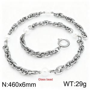 Stainless Steel Necklace - KN300722-Z