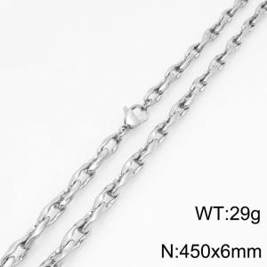 Stainless Steel Necklace - KN300788-Z