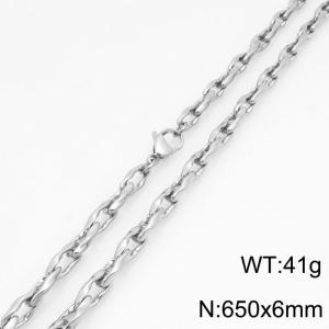 Stainless Steel Necklace - KN300792-Z