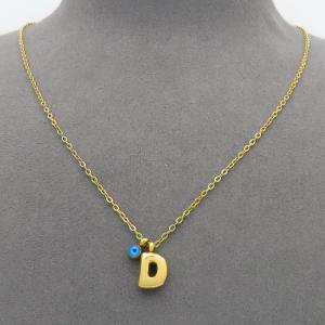 SS Gold-Plating Necklace - KN300922-HDJ
