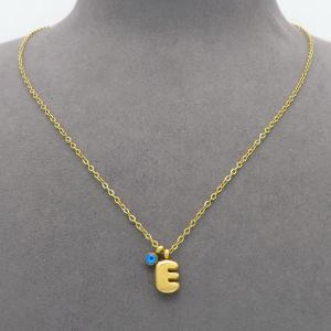 SS Gold-Plating Necklace - KN300923-HDJ