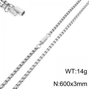Stainless Steel Necklace - KN301153-Z
