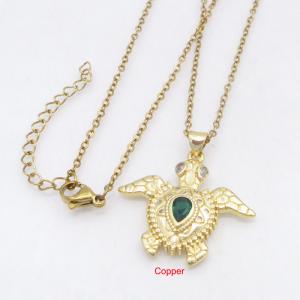 Copper Necklace - KN301251-TJG