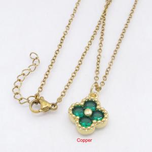 Copper Necklace - KN301264-TJG