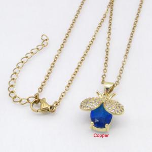 Copper Necklace - KN301271-TJG