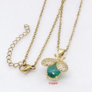 Copper Necklace - KN301273-TJG