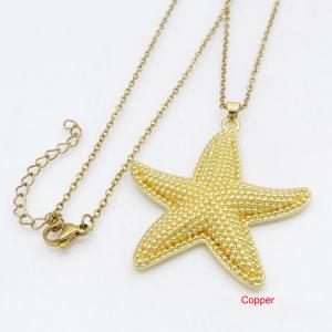 Copper Necklace - KN301277-TJG