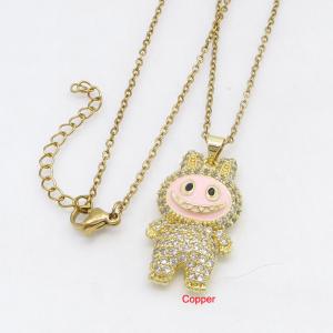 Copper Necklace - KN301289-TJG