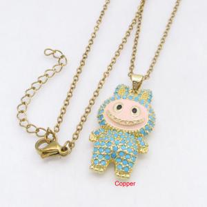 Copper Necklace - KN301293-TJG