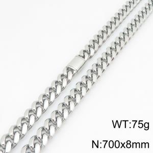 Stainless Steel Necklace - KN301342-ZLY