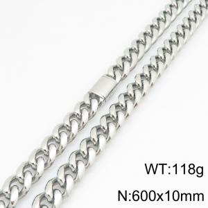 Stainless Steel Necklace - KN301356-ZLY