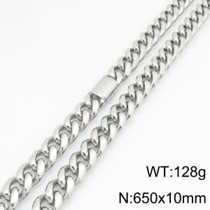 Stainless Steel Necklace - KN301357-ZLY