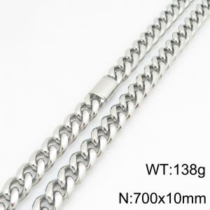 Stainless Steel Necklace - KN301358-ZLY