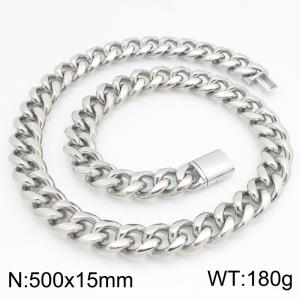 Stainless Steel Necklace - KN301386-ZLY
